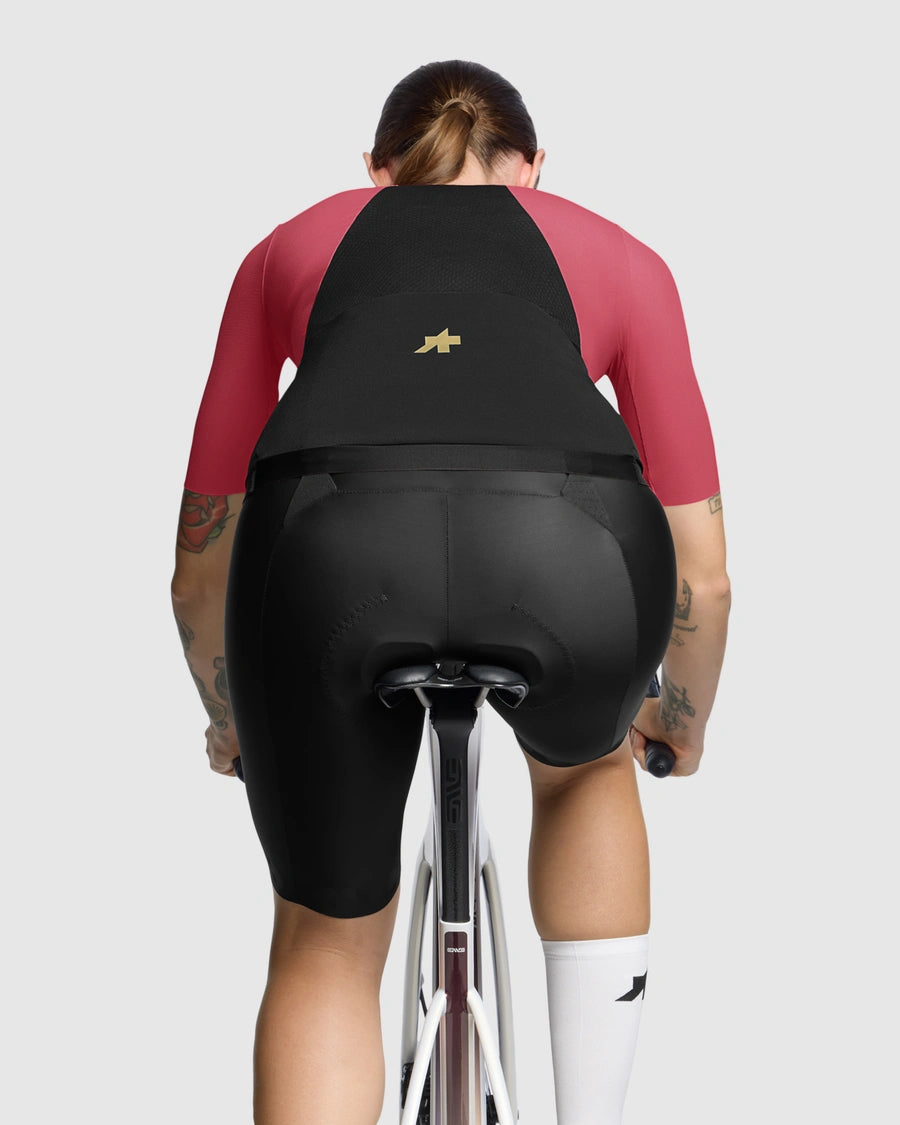 ASSOS UMA GTV S11 Damestrui met korte mouwen Berry