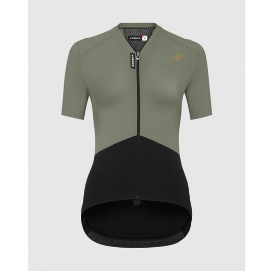 ASSOS UMA GTV S11 Damestrui met korte mouwen Groen