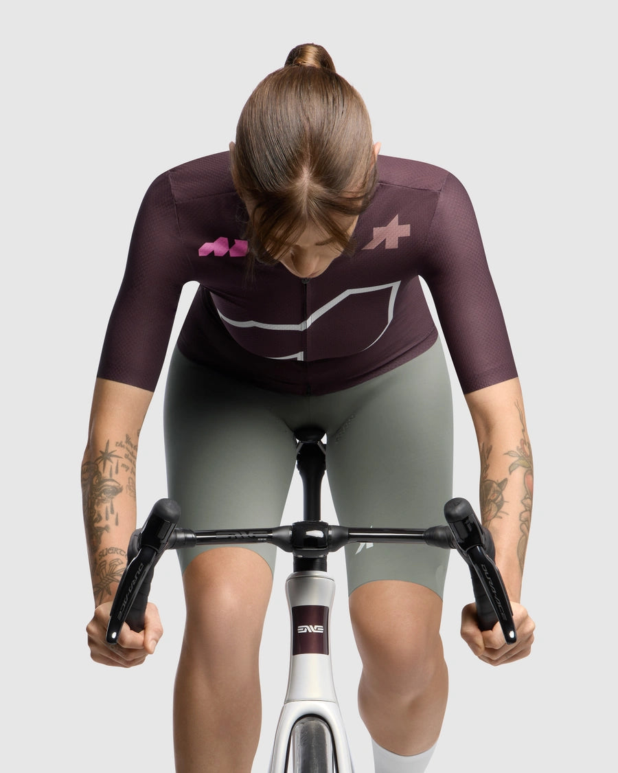 ASSOS DYORA R S11 Damestrui Lange Mouw Rood