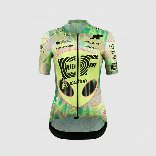 ASSOS UMA GT EDUCATION FIRST GIRO Jersey Korte Mouw Zwart/Geel