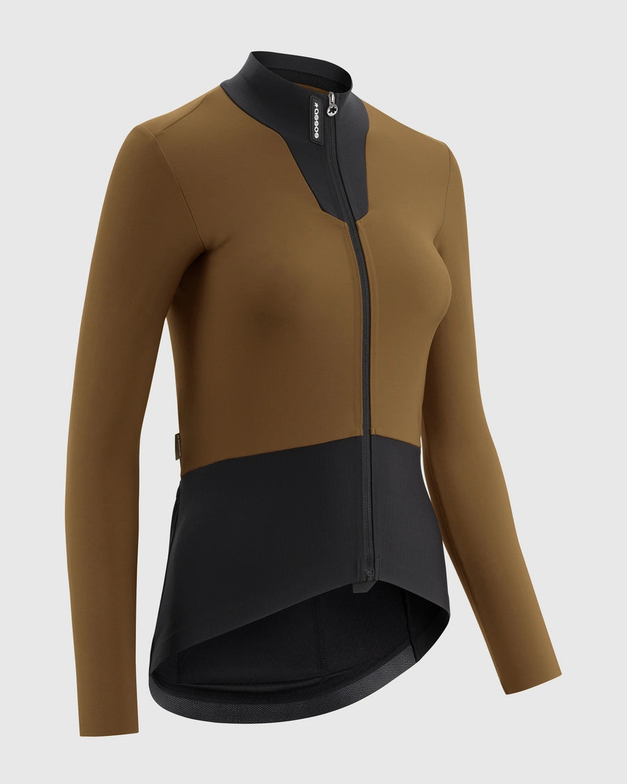 Shirt ASSOS DYORA R SPRING FALL S11 Lange Mouwen Dames Jupiter Gold