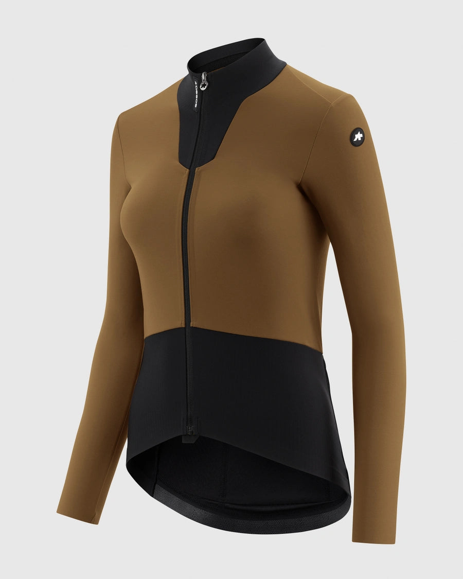 Shirt ASSOS DYORA R SPRING FALL S11 Lange Mouwen Dames Jupiter Gold