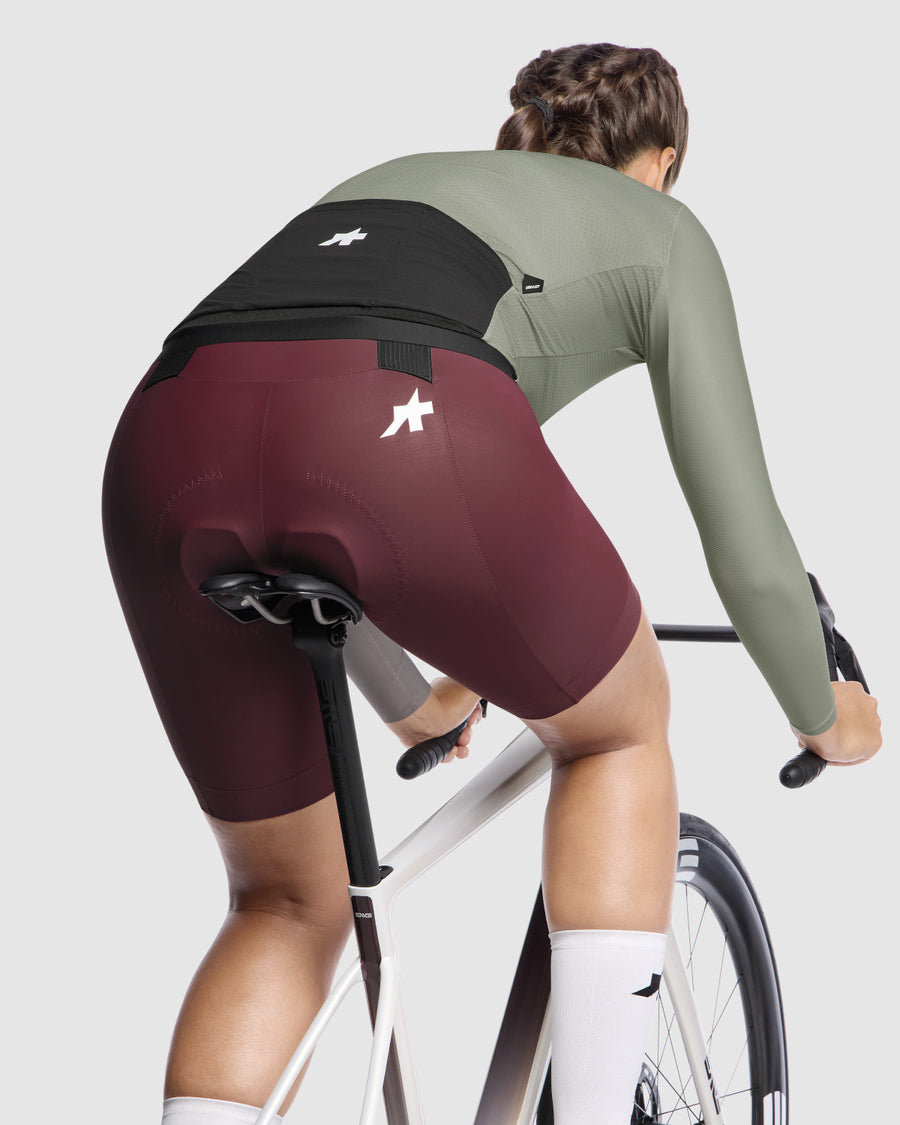 ASSOS UMA GT S11 EVO Damestrui Lange Mouw Groen