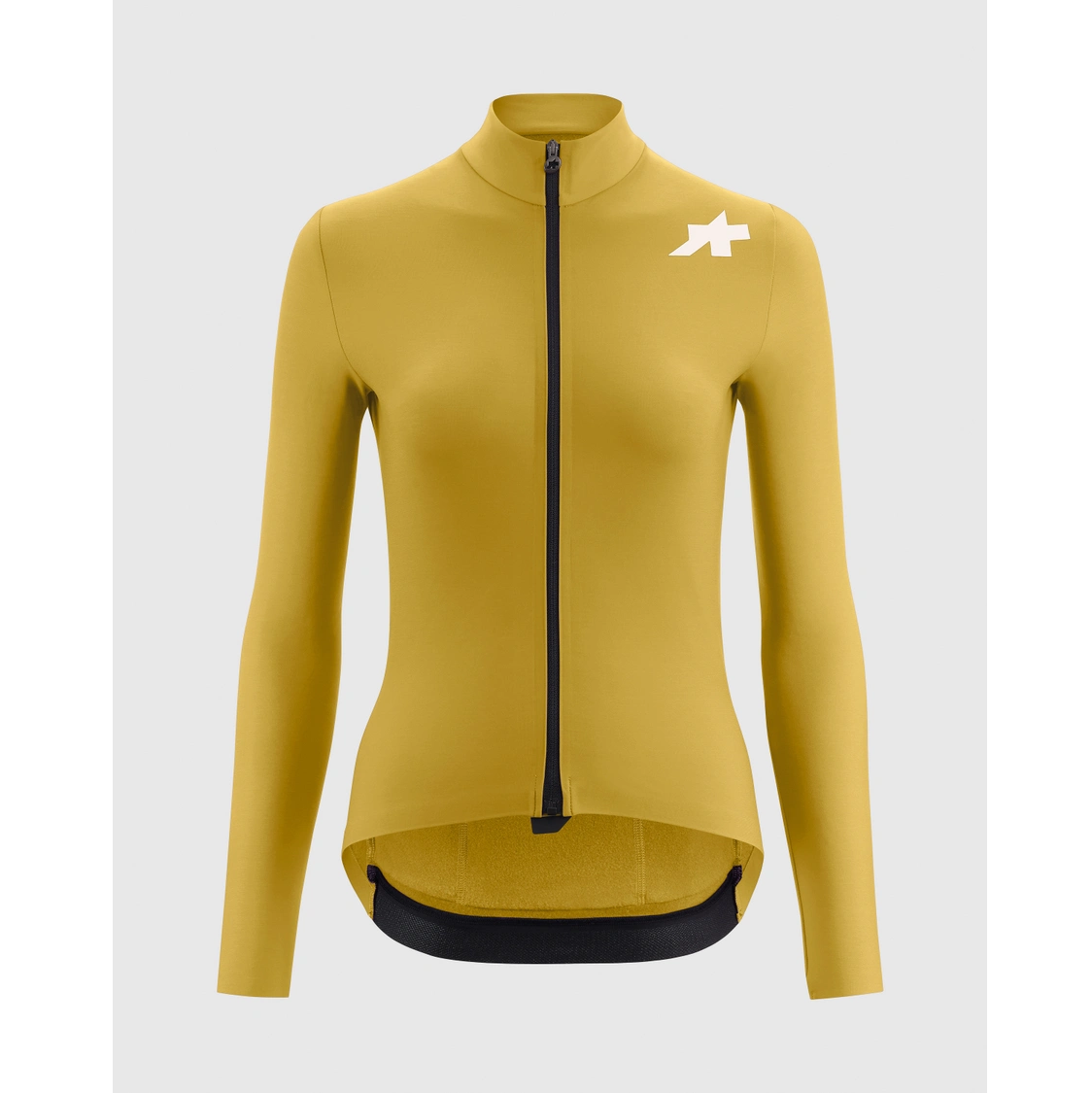 Fietsshirt ASSOS MILLE GT SPRING FALL S11 Lange Mouwen Dames Geel