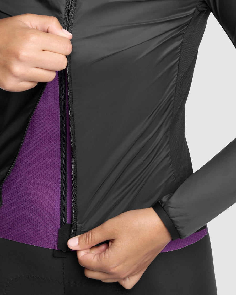 ASSOS UMA GT WIND S11 Damesjas Zwart