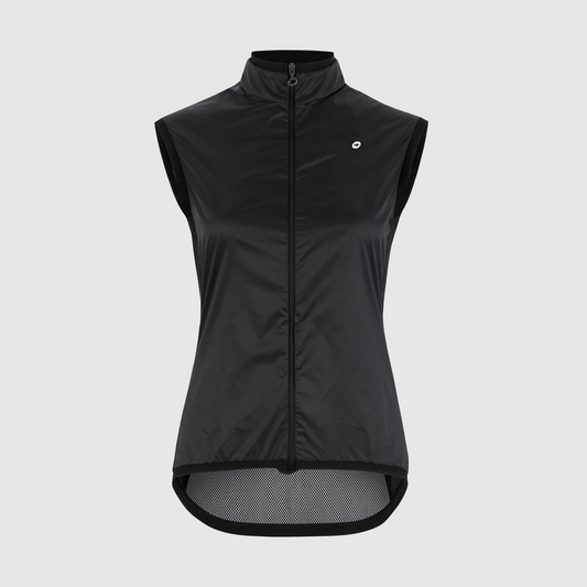ASSOS UMA GT WIND C2 Dames Mouwloos Jasje Zwart