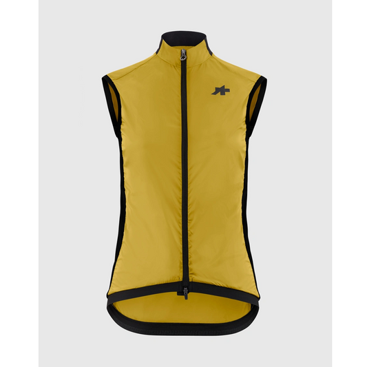 ASSOS UMA GT WIND S11 Goudgele mouwloze jas voor dames