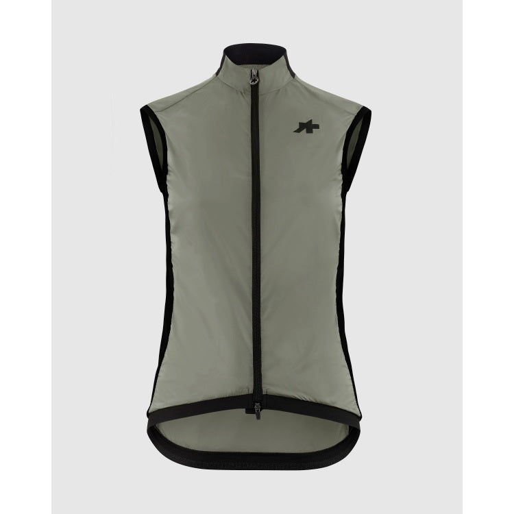 ASSOS UMA GT WIND S11 Mouwloos jack voor dames Groen