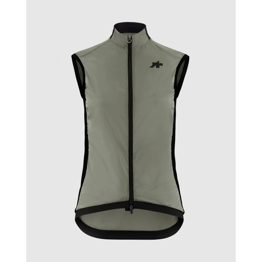 ASSOS UMA GT WIND S11 Mouwloos jack voor dames Groen