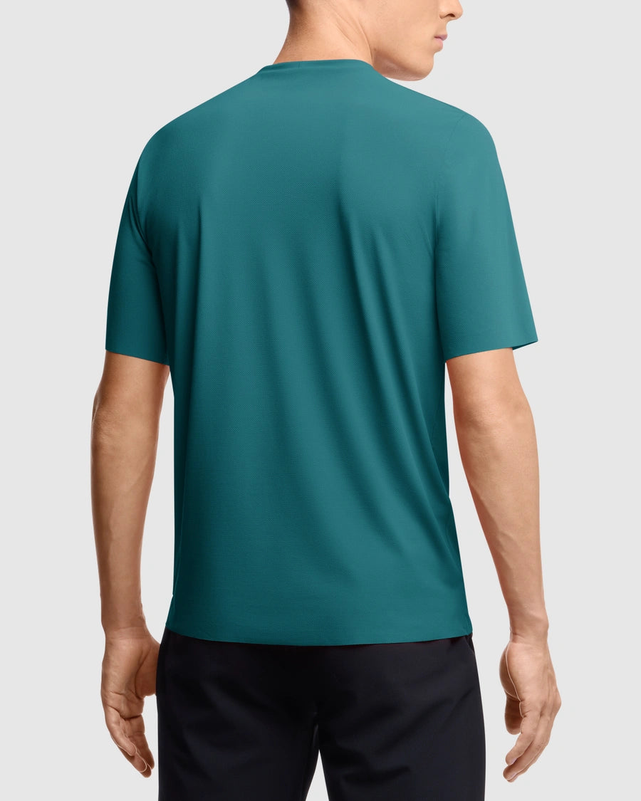 ASSOS TACTICA POST RIDE T5 Korte Mouw Trui Diep Benzine