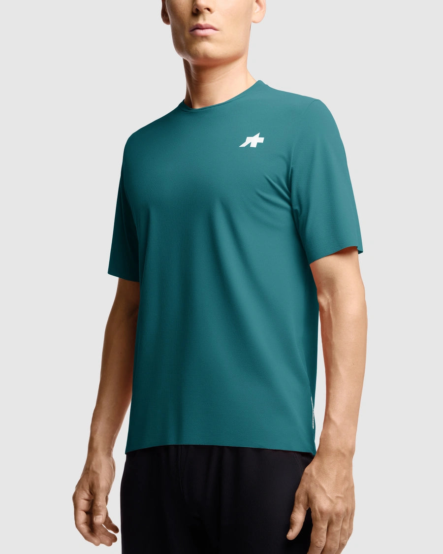 ASSOS TACTICA POST RIDE T5 Korte Mouw Trui Diep Benzine