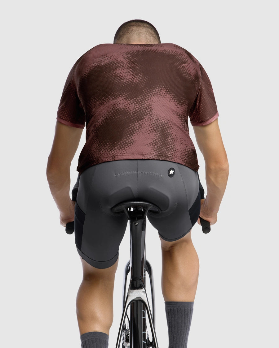 ASSOS TACTICA T5 MUD PLAGE Korte mouwen Jersey Bruin