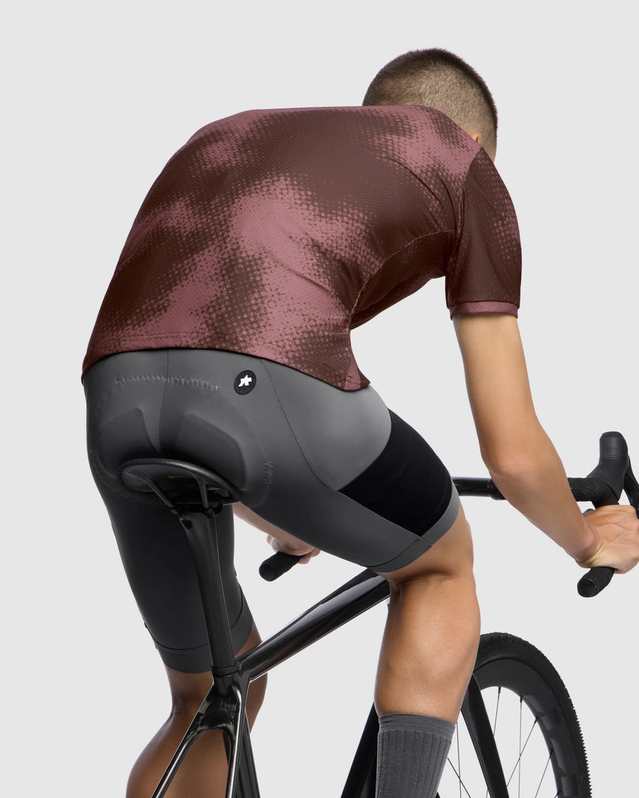 ASSOS TACTICA T5 MUD PLAGE Korte mouwen Jersey Bruin