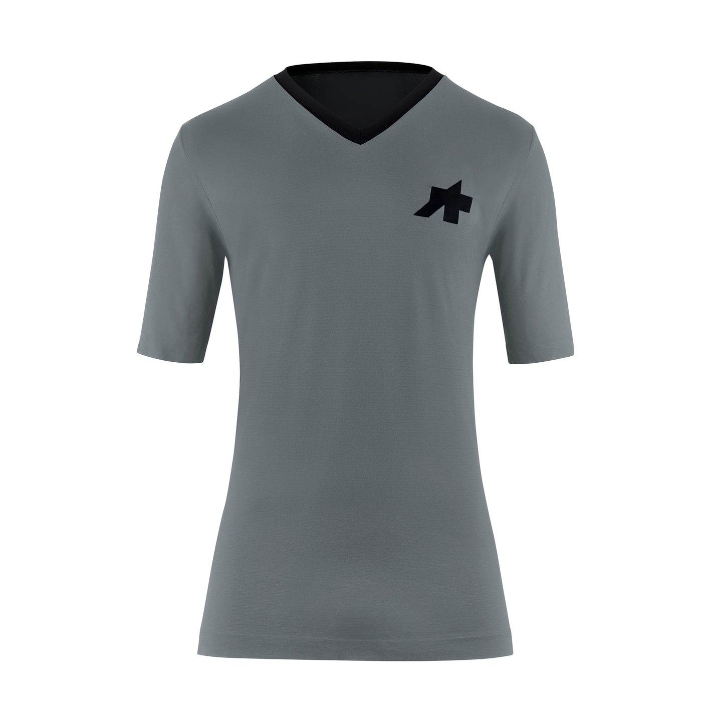 ASSOS TACTICA TECH T5-shirt met korte mouwen, grijs