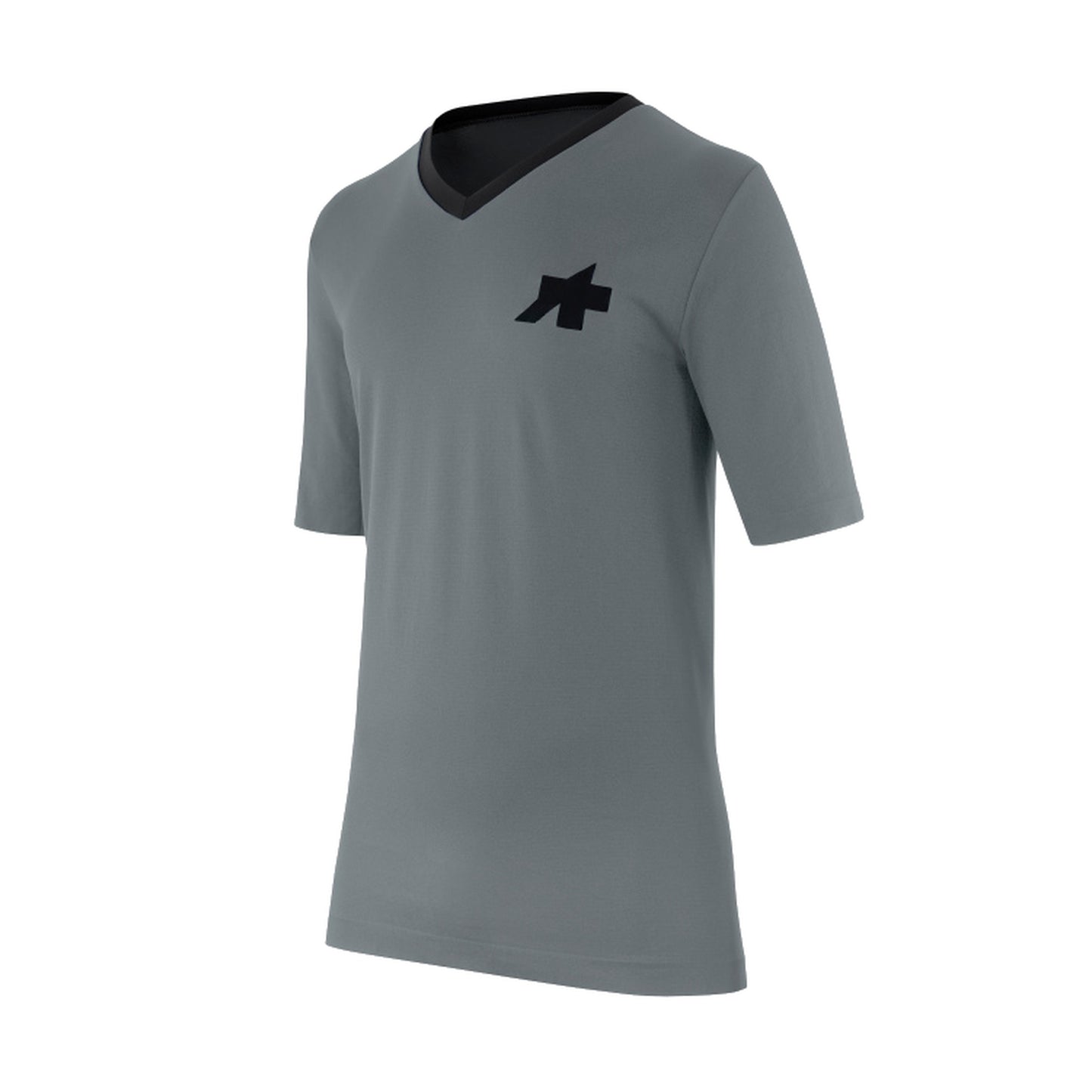 ASSOS TACTICA TECH T5-shirt met korte mouwen, grijs