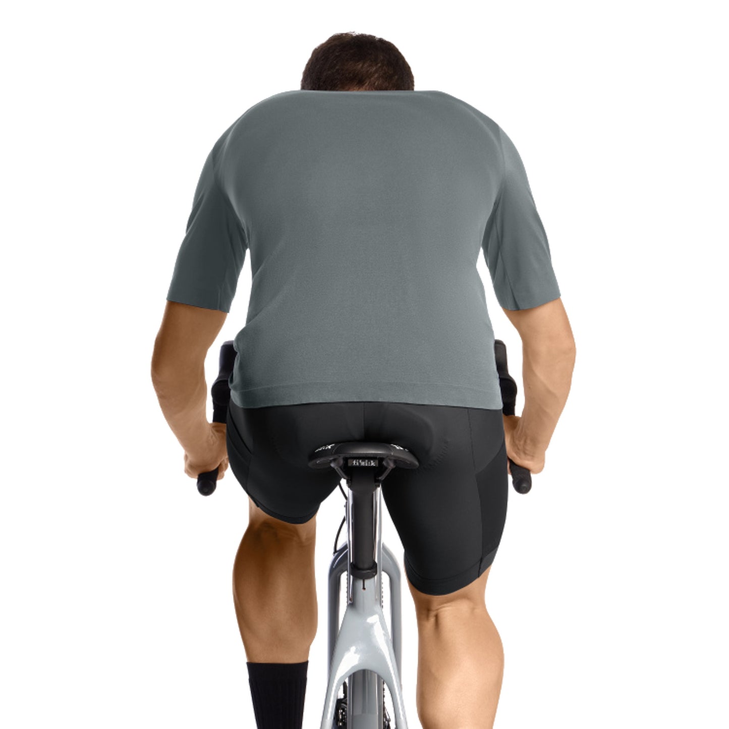 ASSOS TACTICA TECH T5-shirt met korte mouwen, grijs