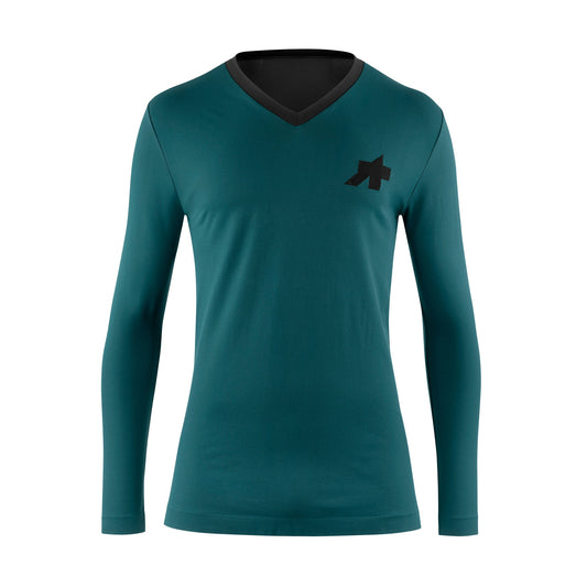 ASSOS TACTICA TECH T5-shirt met lange mouwen, groen