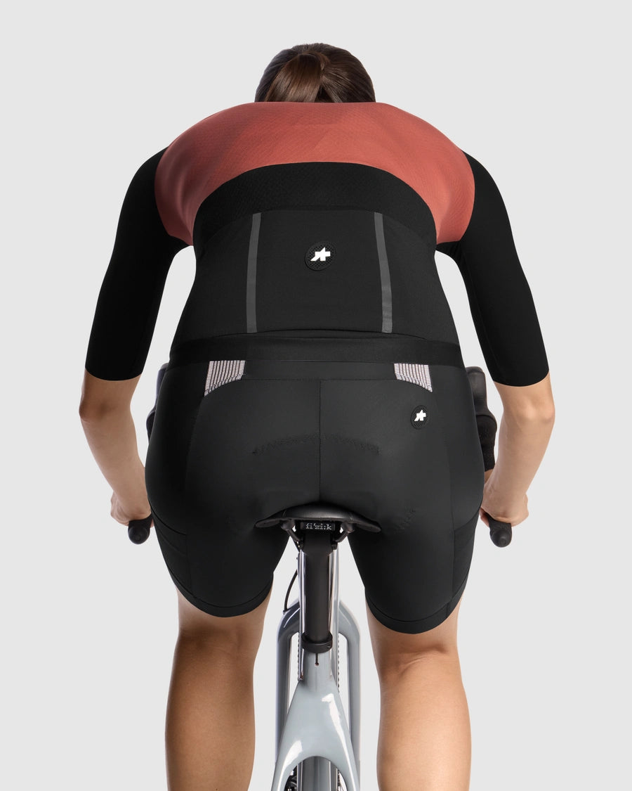 ASSOS TACTICA POST RIDE T5 Korte Mouw Trui Dames Zwart