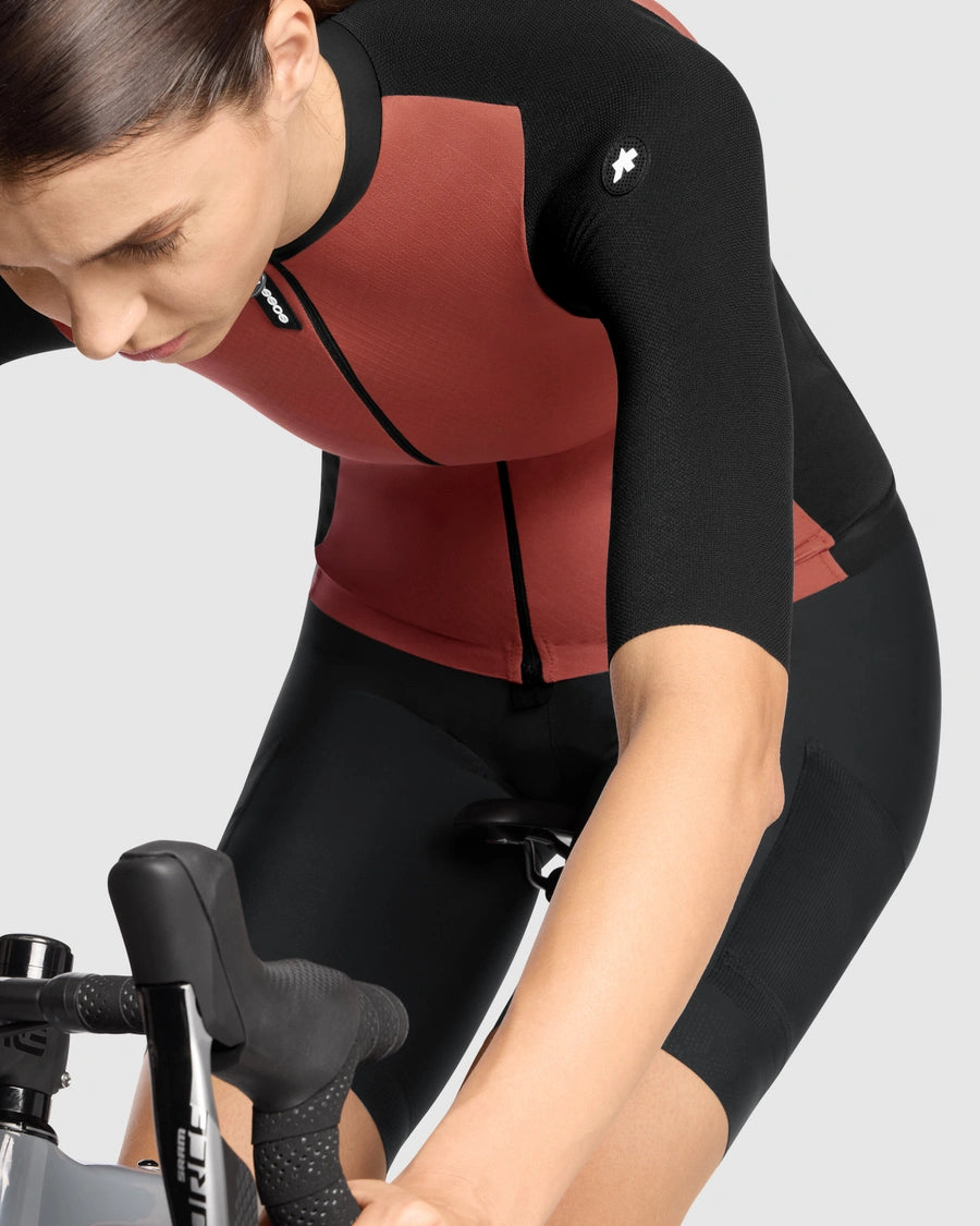 ASSOS TACTICA POST RIDE T5 Korte Mouw Trui Dames Zwart