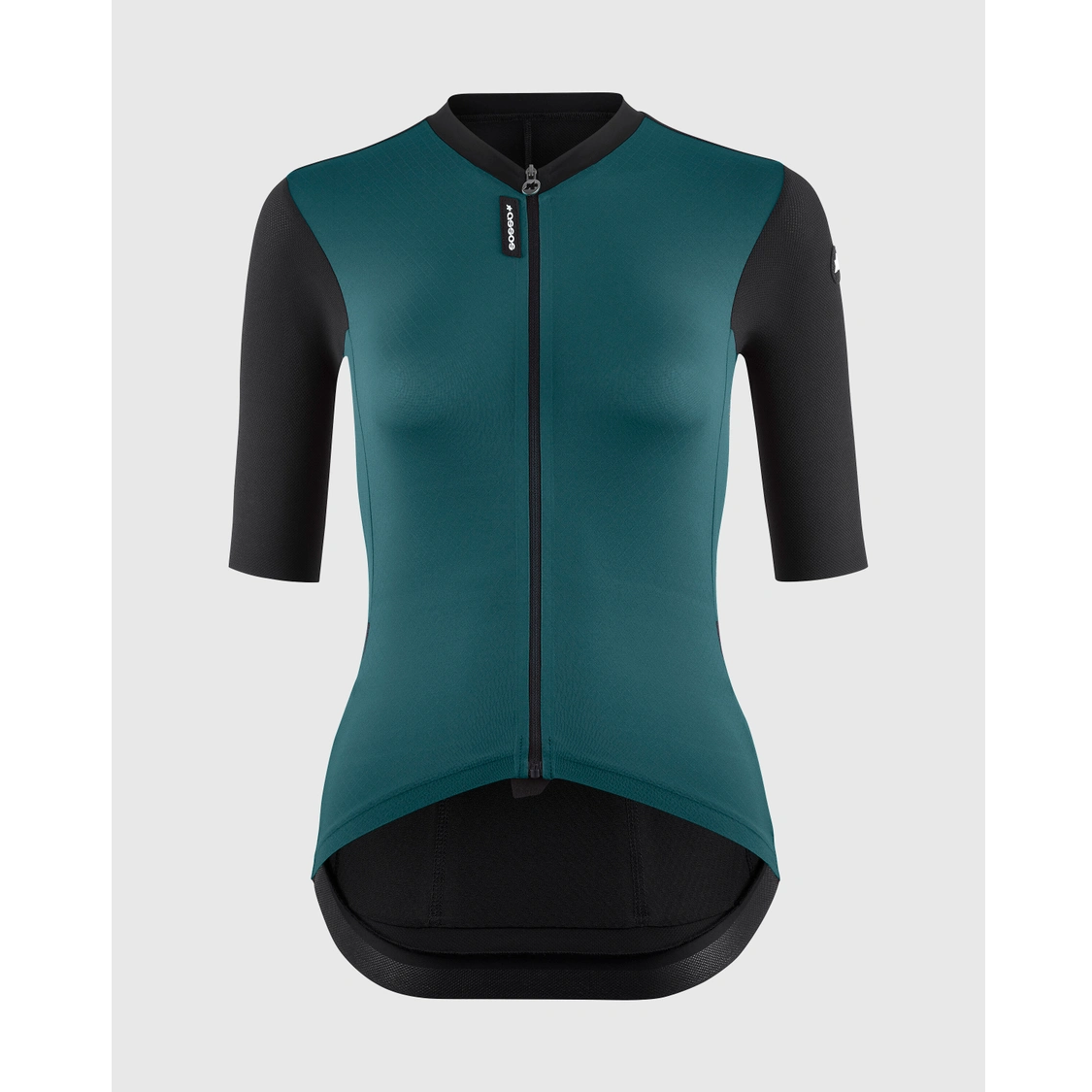 ASSOS TACTICA POST RIDE T5 Korte Mouw Jersey Dames Groen