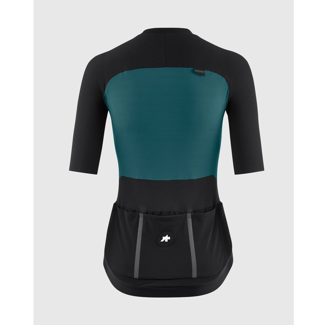 ASSOS TACTICA POST RIDE T5 Korte Mouw Jersey Dames Groen