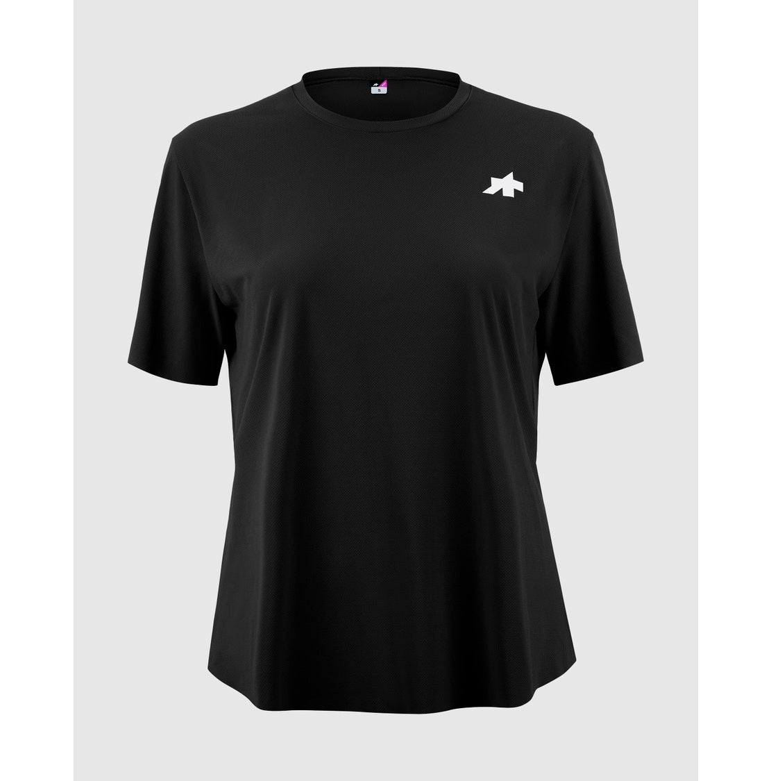 ASSOS TACTICA POST RIDE T5 Korte Mouw Trui Dames Zwart