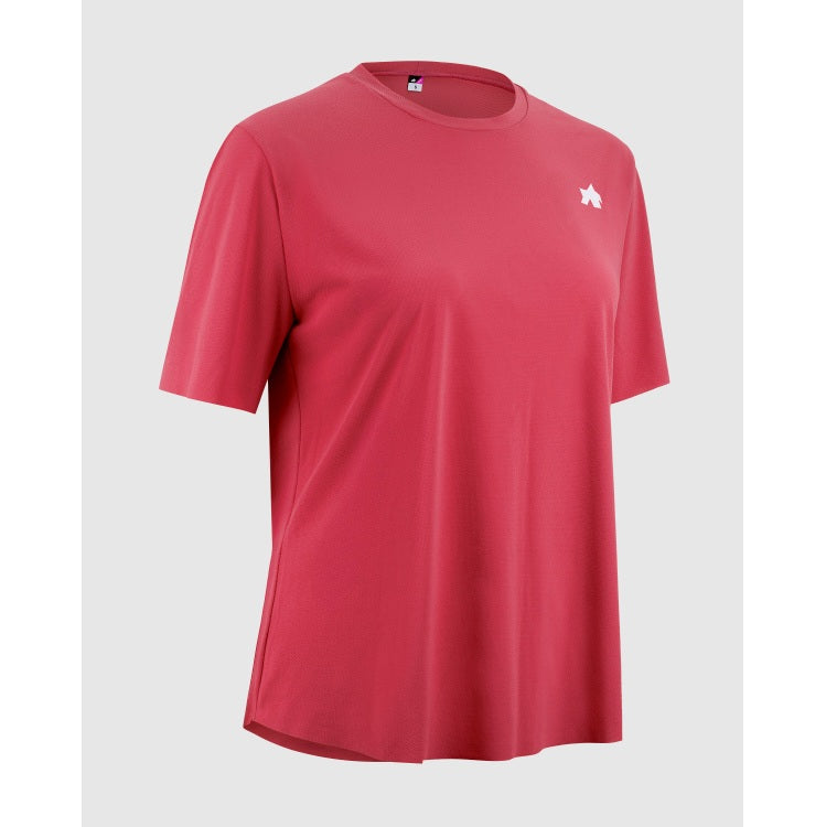 ASSOS TACTICA POST RIDE T5 Damestrui met korte mouwen Berry