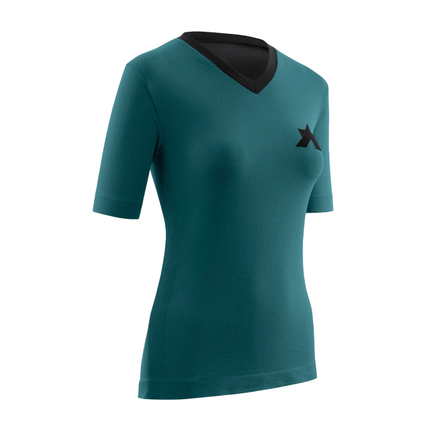 ASSOS TACTICA TECH T5 dames-shirt met korte mouwen, groen