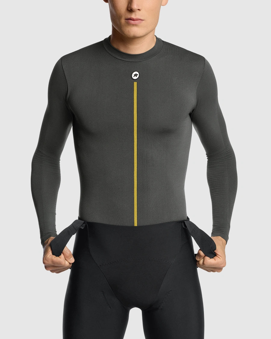 ASSOS SPRING FALL P1 Technisch ondergoed met lange mouwen Grijs