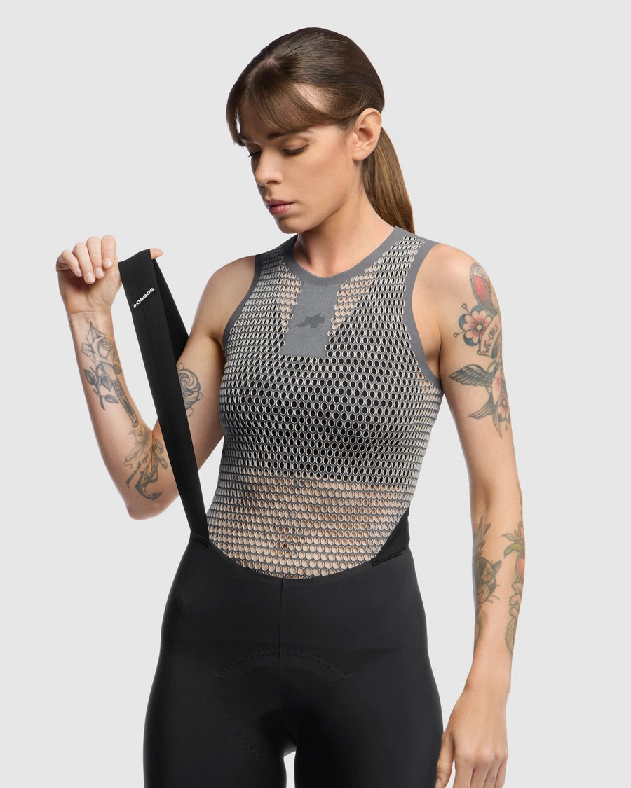 ASSOS EQUPE NS SKIN P1 Mouwloos Ondergoed Grijs