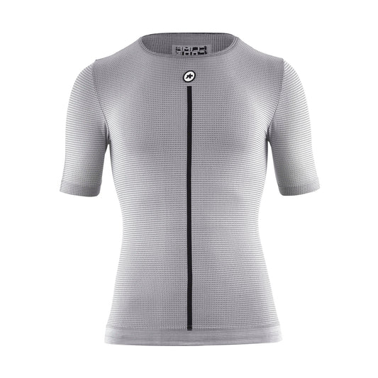 ASSOS NS SKIN LAYER P1 onderkleding met korte mouwen, grijs