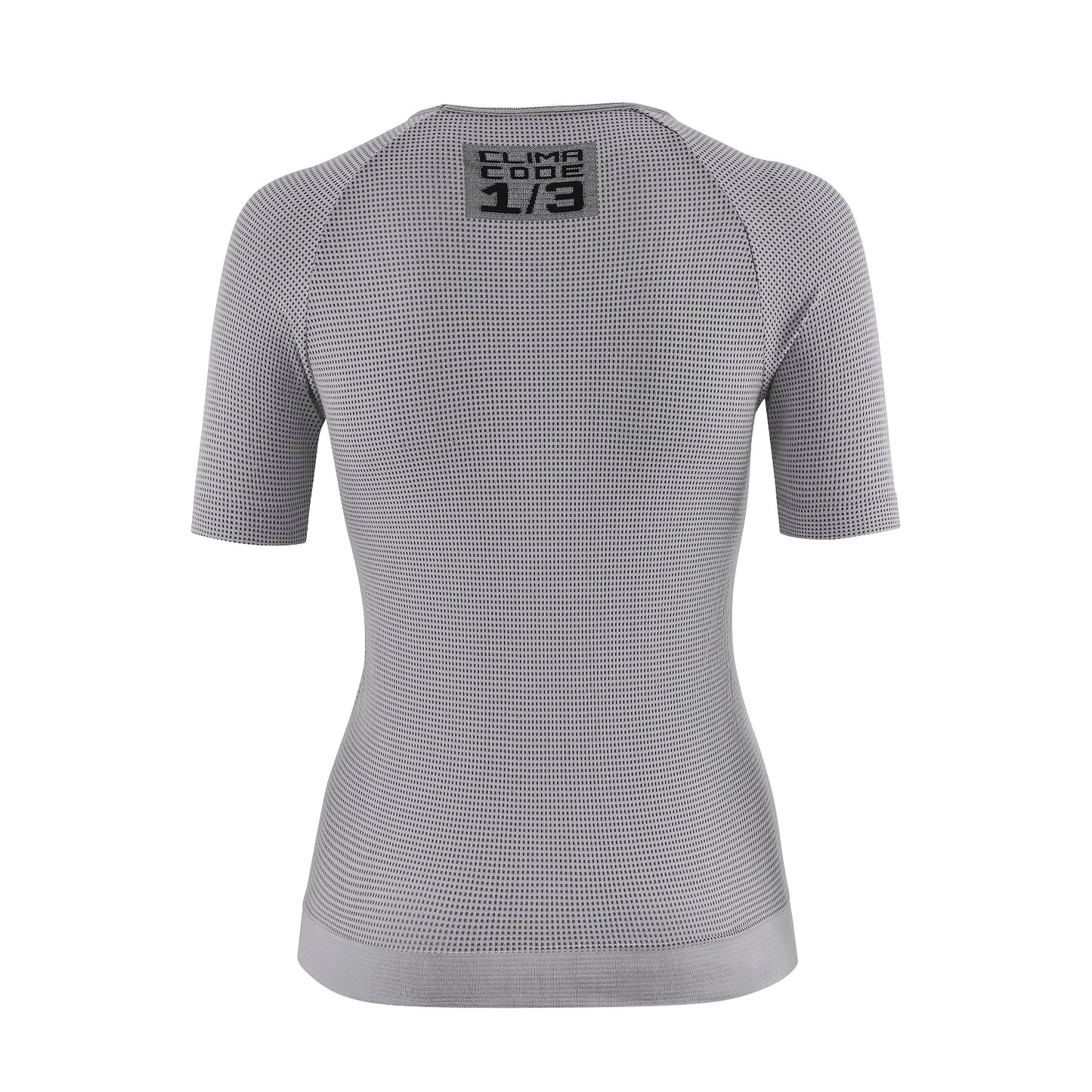 ASSOS NS SKIN LAYER P1 Ondergoed met korte mouwen voor dames Grijs