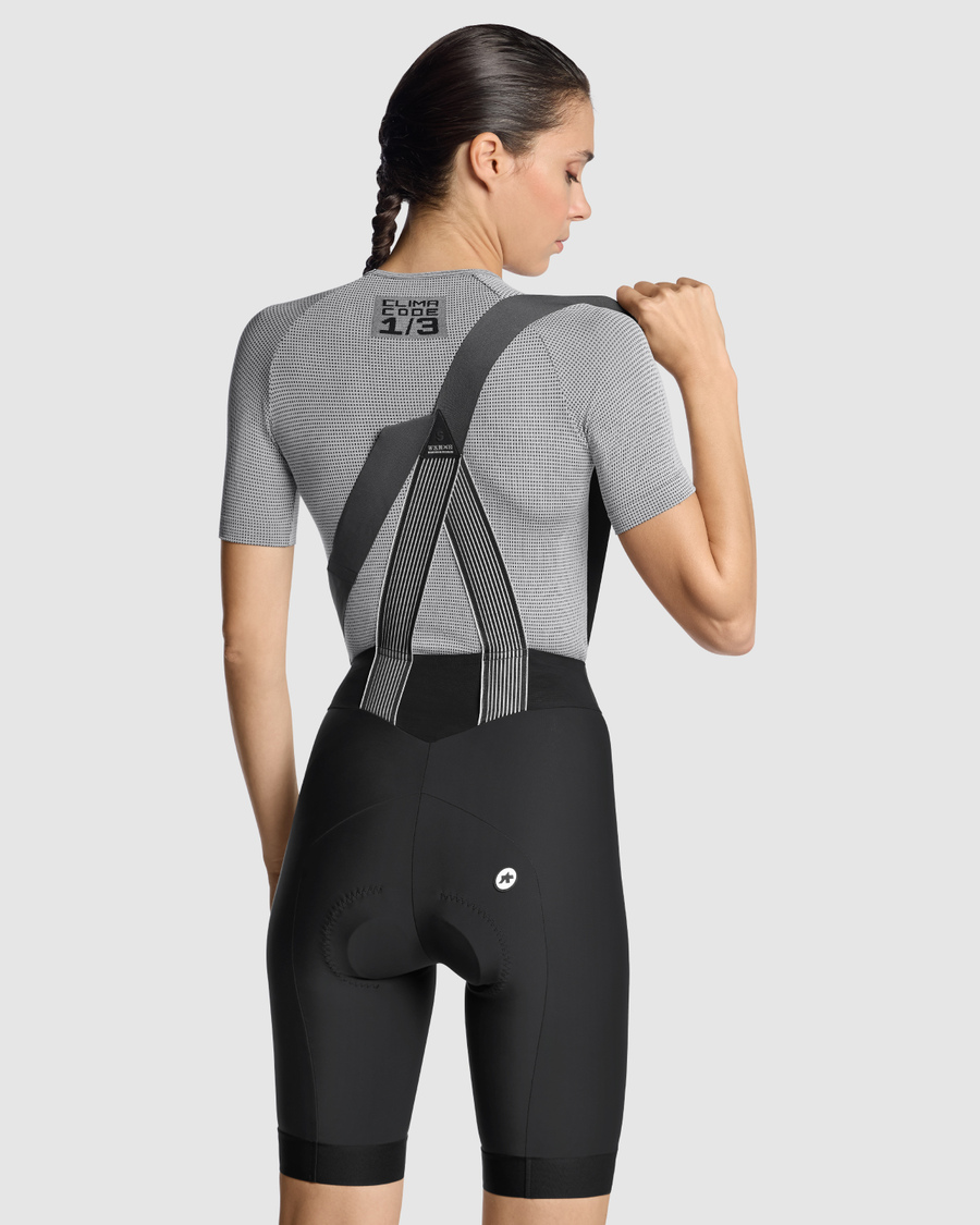 ASSOS NS SKIN LAYER P1 Ondergoed met korte mouwen voor dames Grijs