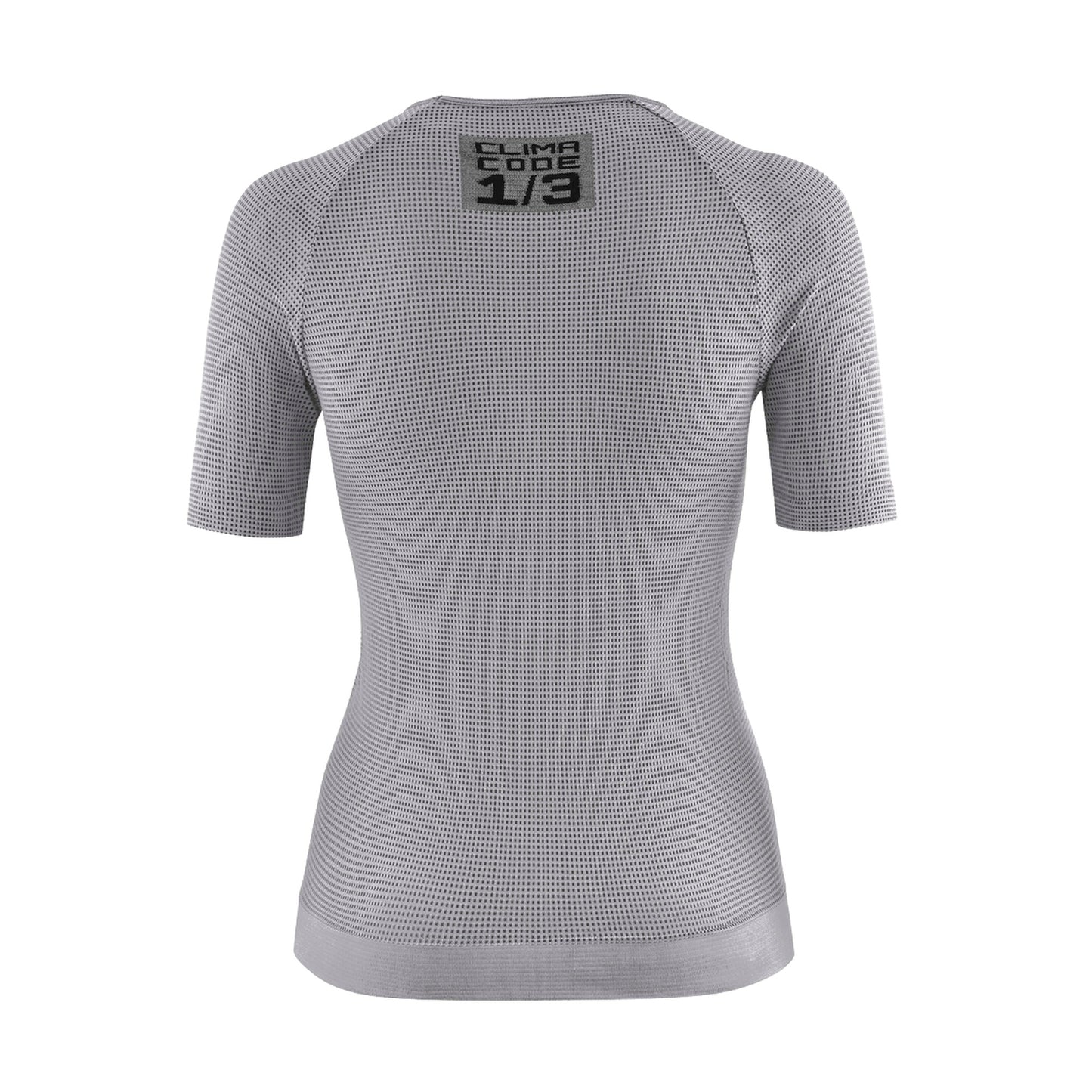 ASSOS NS SKIN LAYER P1 onderkleding met korte mouwen voor dames, grijs
