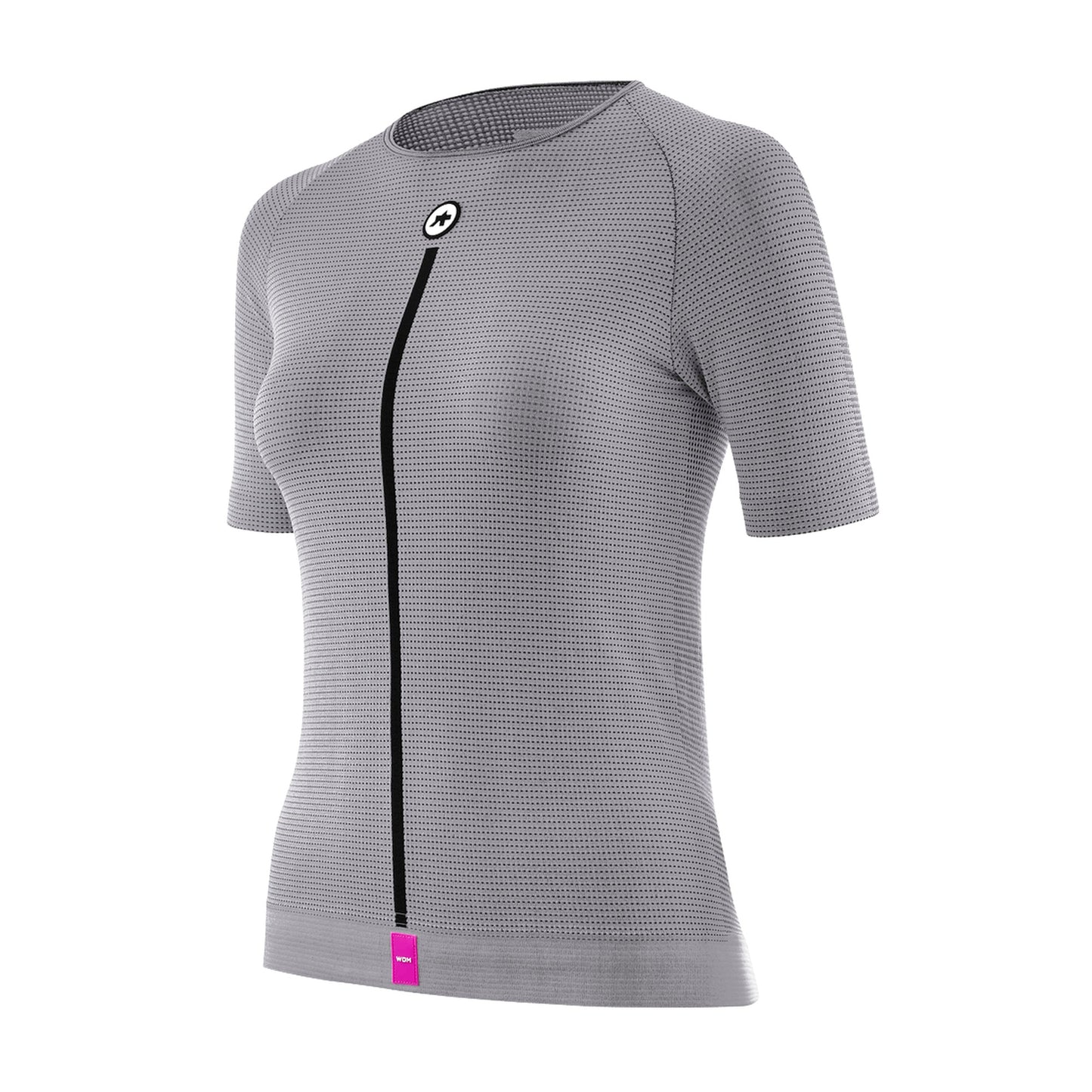 ASSOS NS SKIN LAYER P1 onderkleding met korte mouwen voor dames, grijs