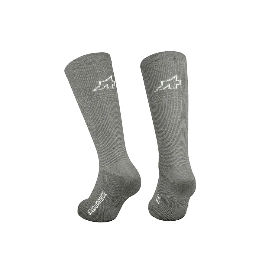 ASSOS ENDURANCE S11 Edge Groene Sokken