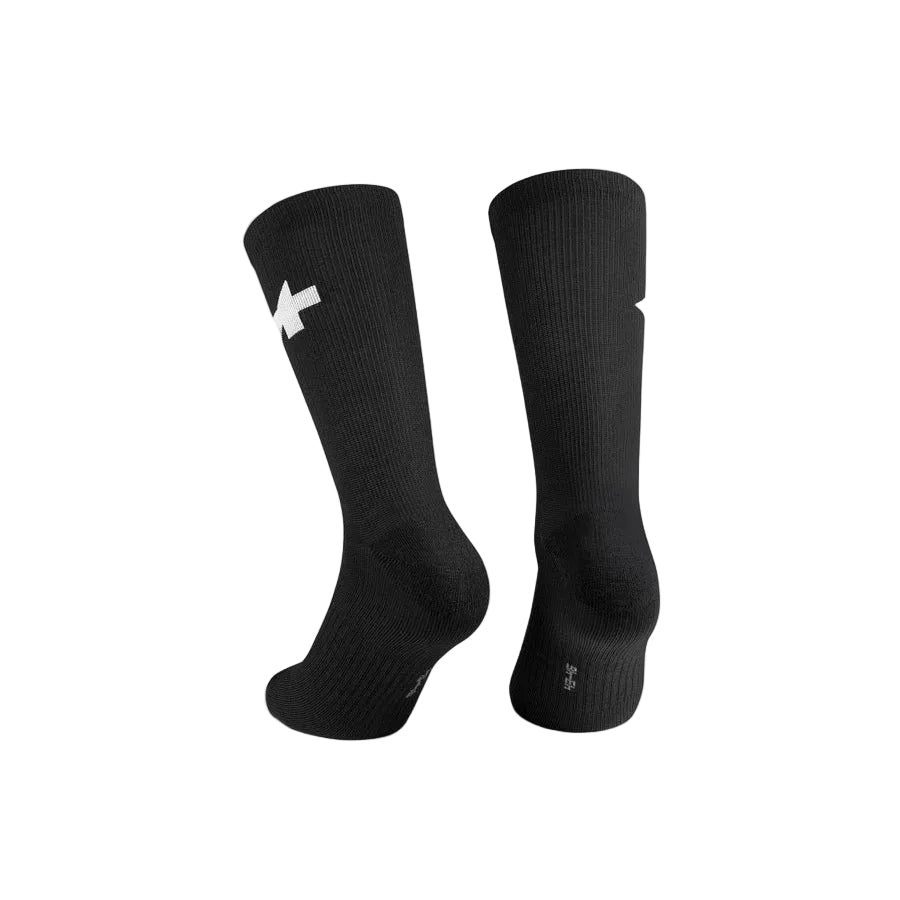 Sokken ASSOS WINTER Zwart