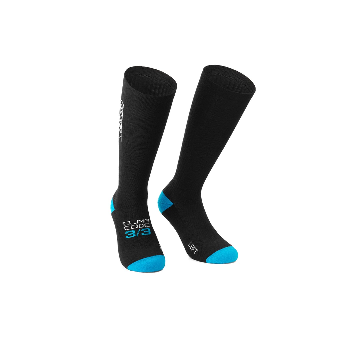 Sokken ASSOS ULTRAZ WINTER FUGU Zwart