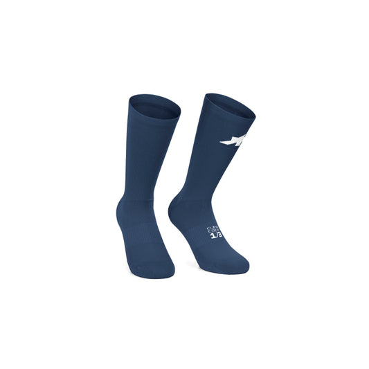 ASSOS RACING S11 sokken, blauw