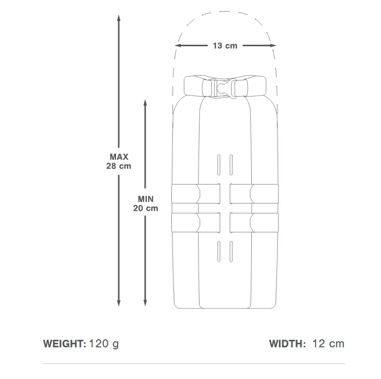 APIDURA EXPEDITION CARGO CAGE PACK 3 L Vorkzak Zwart