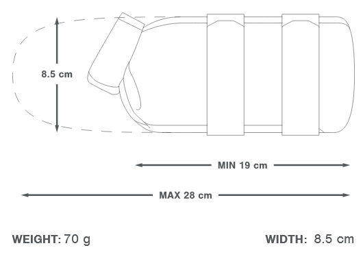 APIDURA EXPIDITION CARGO CAGE PACK 1,3 L Vorkzak Zwart