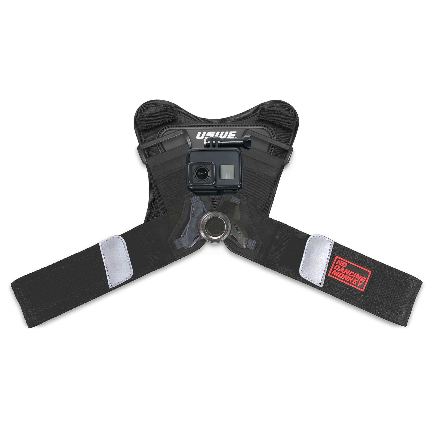 USWE ACTION CAMERA NDM 1 borstharnas, zwart, M/XL