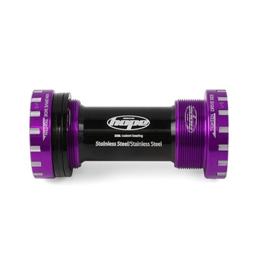 HOPE 68/73 mm crankstel 24 mm as Violet