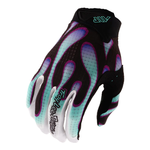 TROY LEE DESIGNS AIR OVERSPRAY Handschoenen Zwart/Real Teal