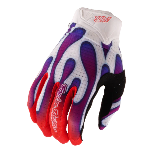 TROY LEE DESIGNS AIR OVERSPRAY Junior Handschoenen Wit/Paars