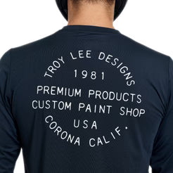 TROY LEE DESIGNS RUCKUS RIDE PRESSED lange mouwen Carbon Jersey