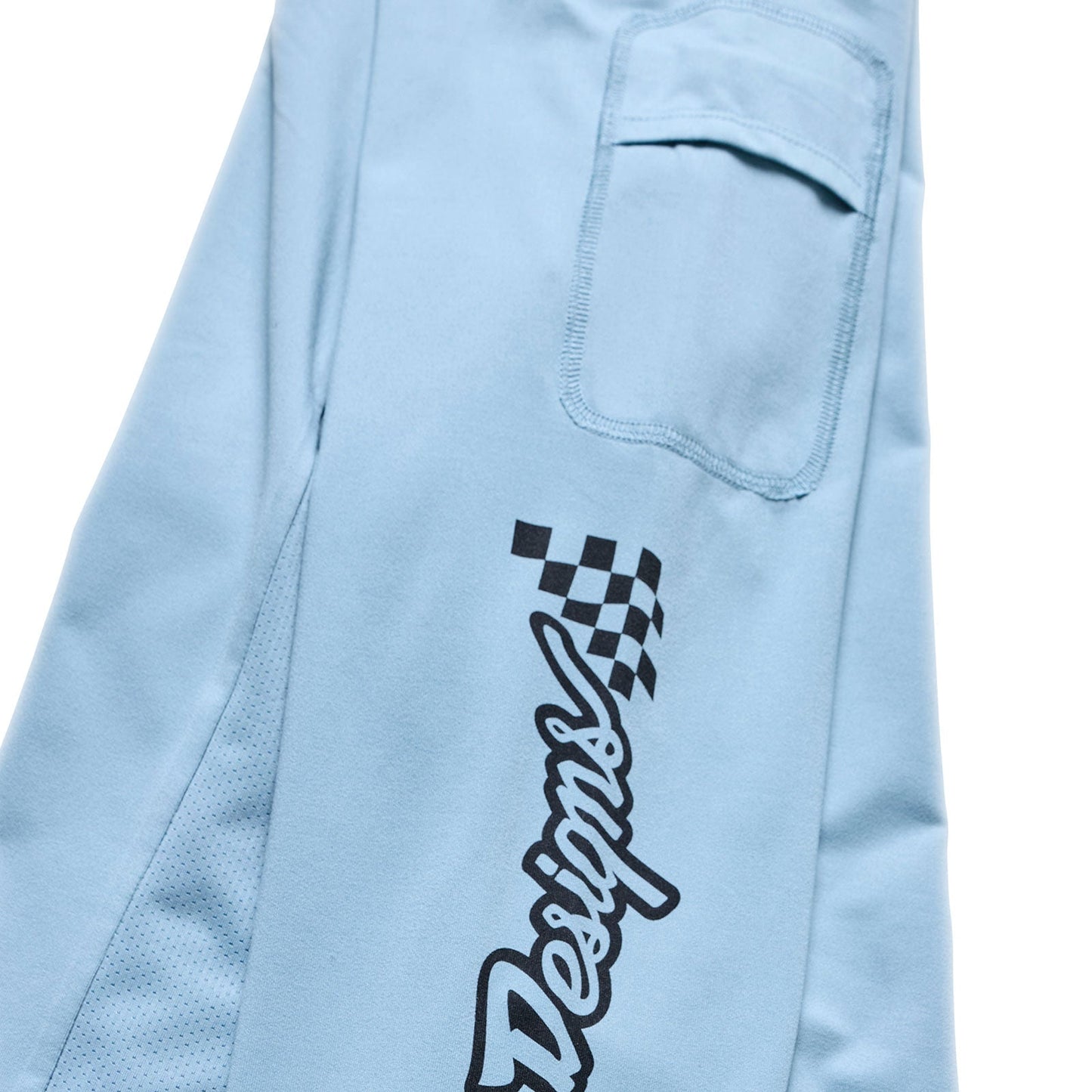 TROY LEE DESIGNS RUCKUS RIDE WAVES Jersey Lange Mouw Blauw