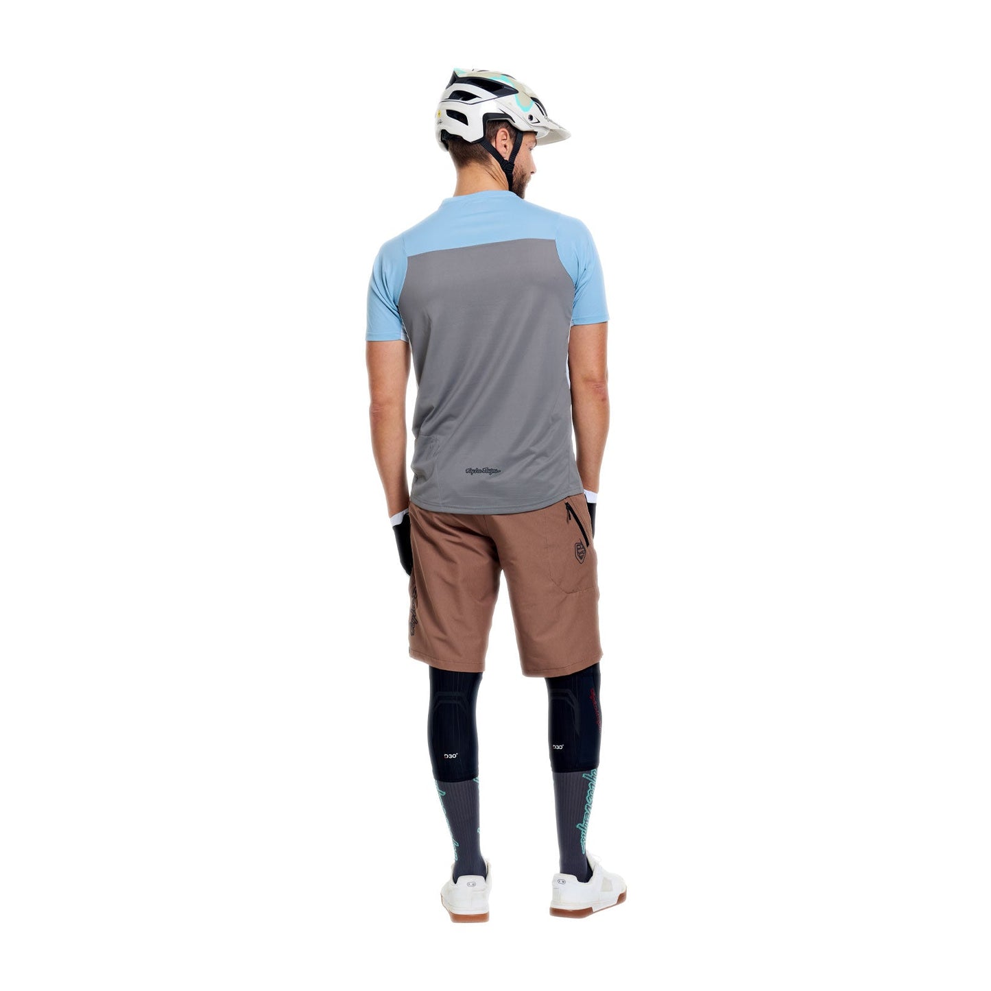 TROY LEE DESIGNS SKYLINE PRO FANGS ARMY Korte Mouw Jersey Khaki