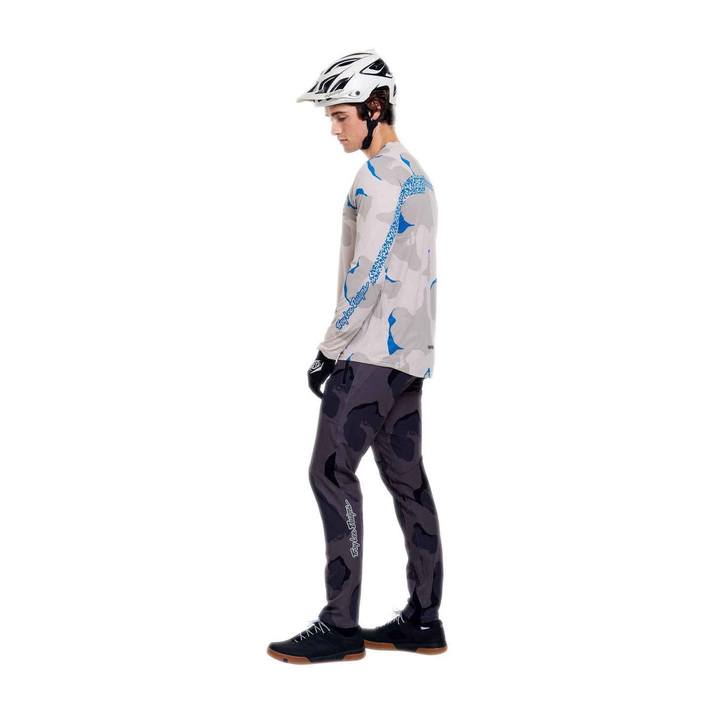 TROY LEE DESINS SKYLINE PRO FLOW CAMO Carbon broek