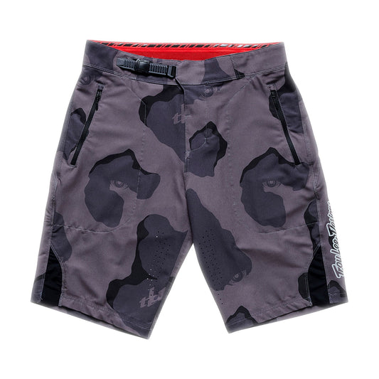 TROY LEE DESIGNS SKYLINE PRO FLOW CAMO Carbon Korte broek met voering BN3TH